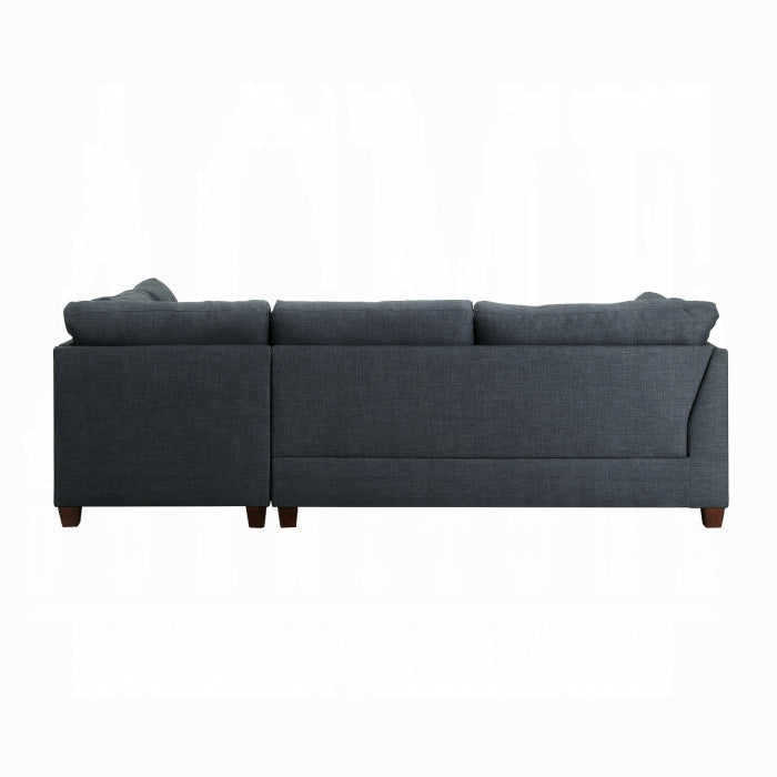 Laurissa Sectional Sofa & Ottoman W/2 Pillows
