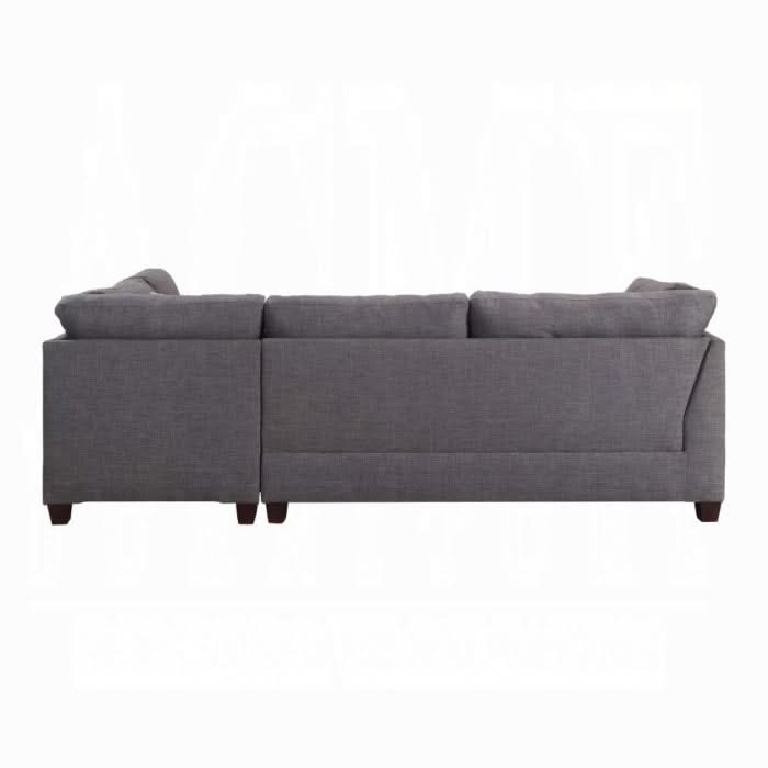 Laurissa Sectional Sofa & Ottoman W/2 Pillows