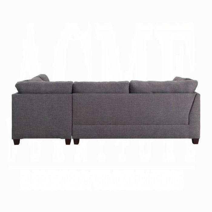 Laurissa Sectional Sofa & Ottoman W/2 Pillows