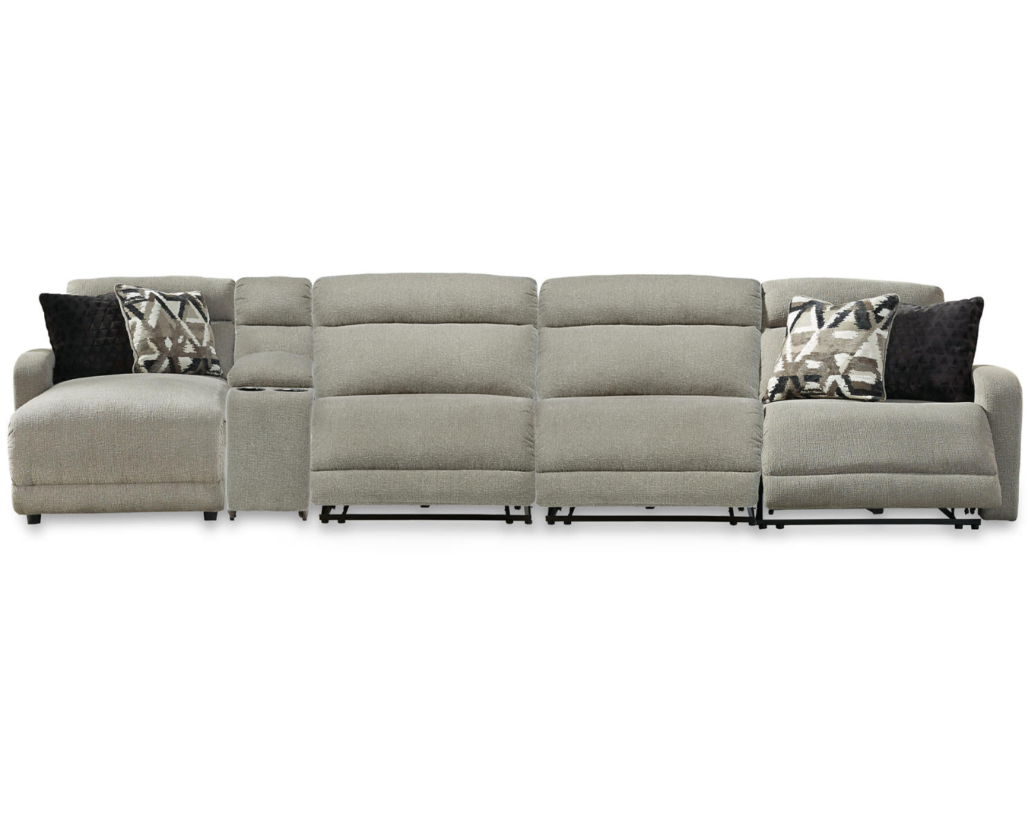 Colleyville 5-Piece Power Reclining Sectional with Chaise