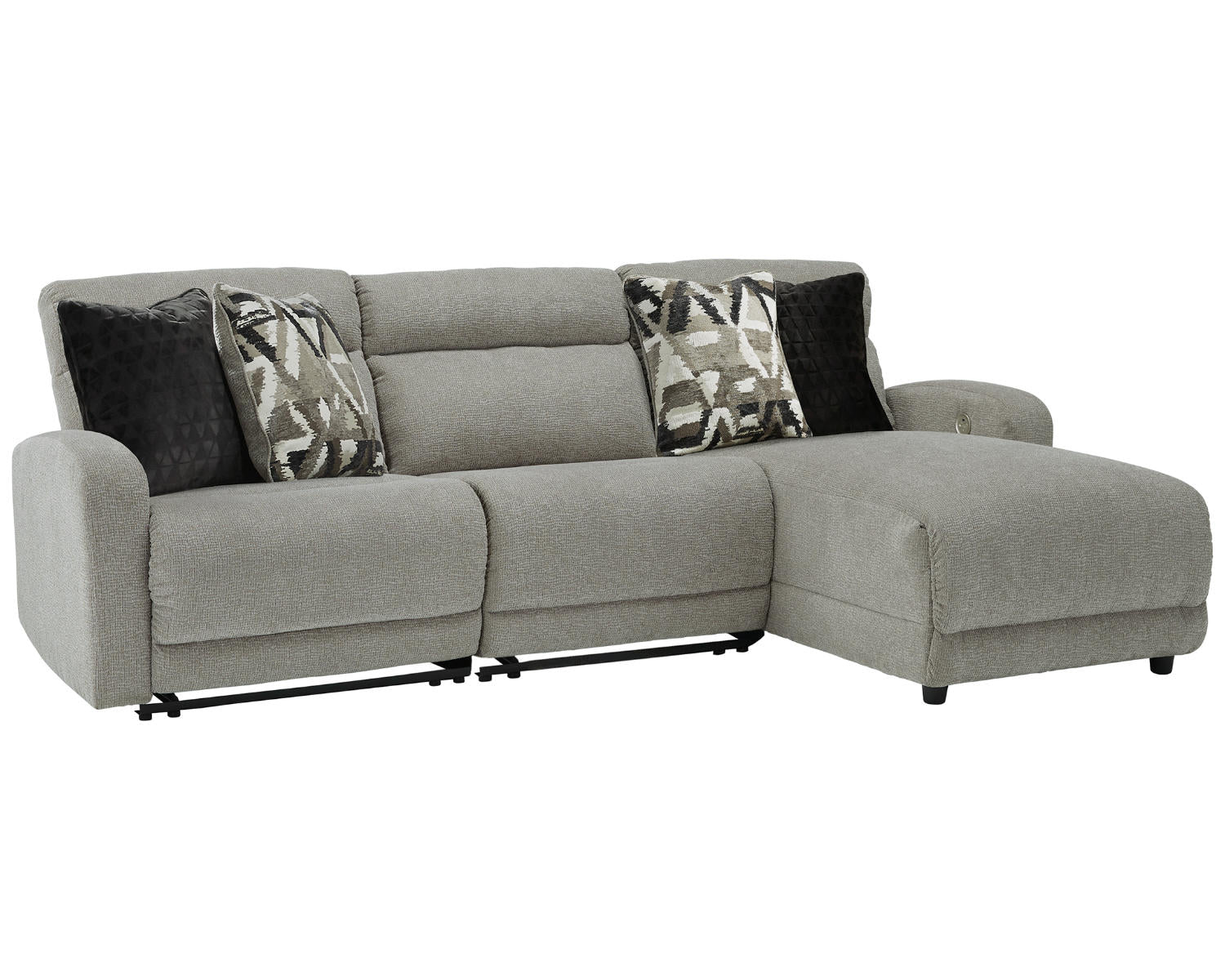 Colleyville 3-Piece Power Reclining Sectional with Chaise