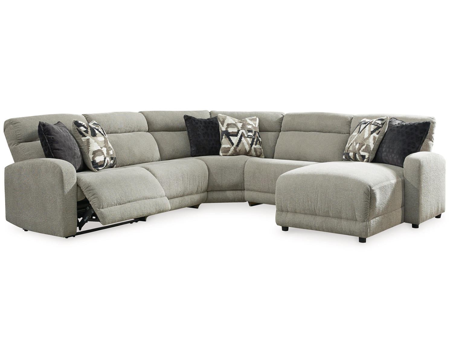Colleyville 5-Piece Power Reclining Sectional with Chaise
