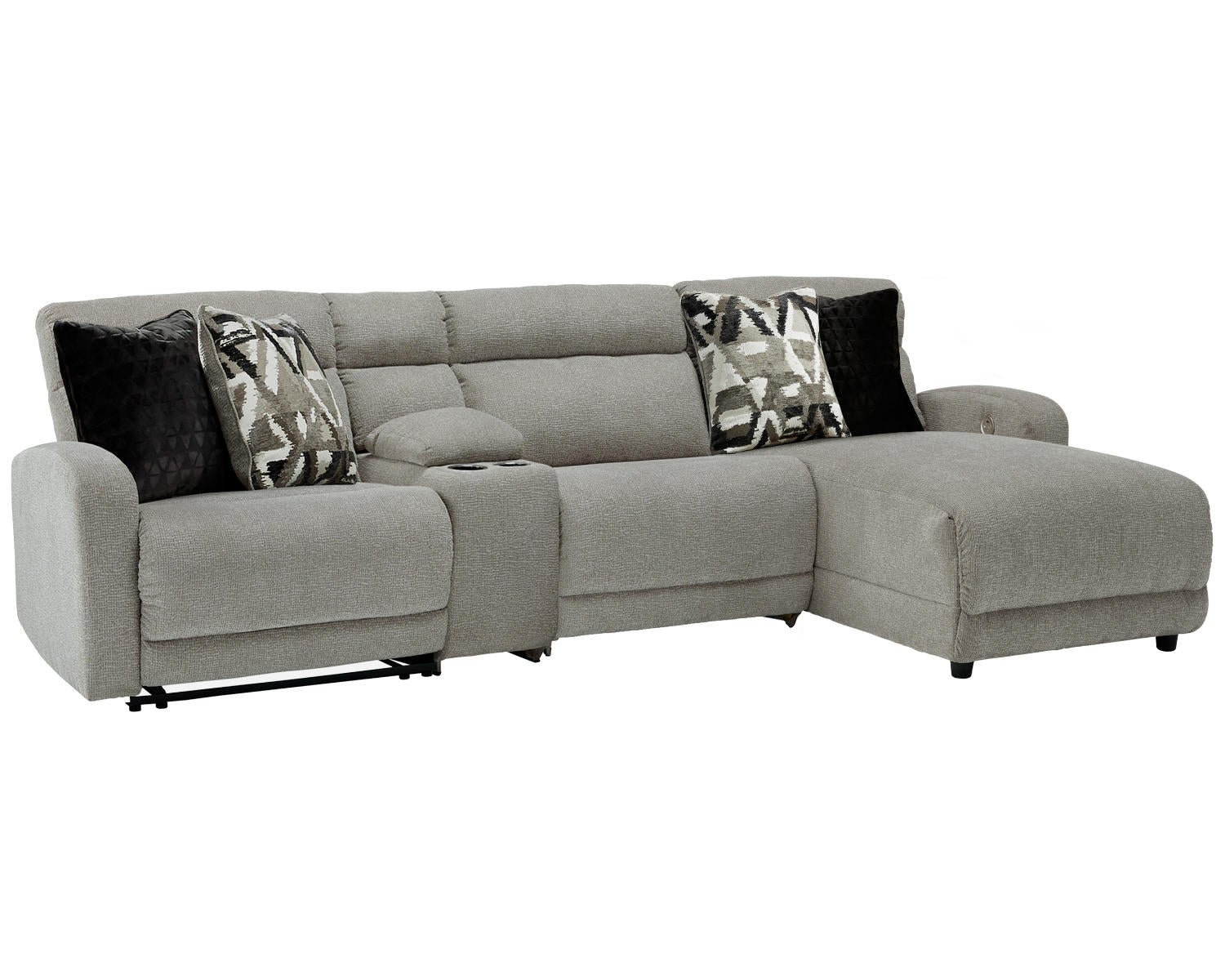 Colleyville 4-Piece Power Reclining Sectional with Chaise