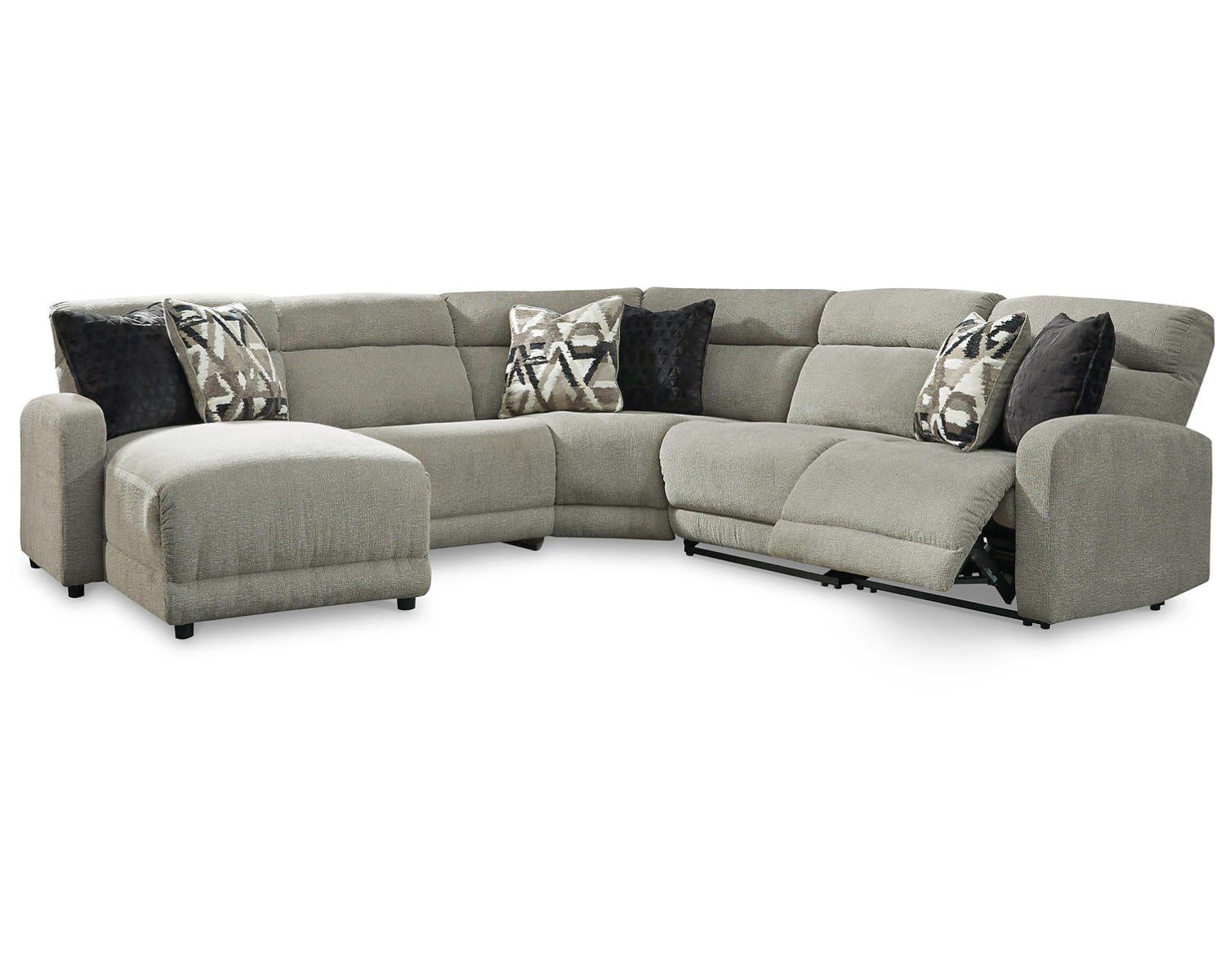 Colleyville 5-Piece Power Reclining Sectional with Chaise