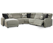 Colleyville 5-Piece Power Reclining Sectional with Chaise