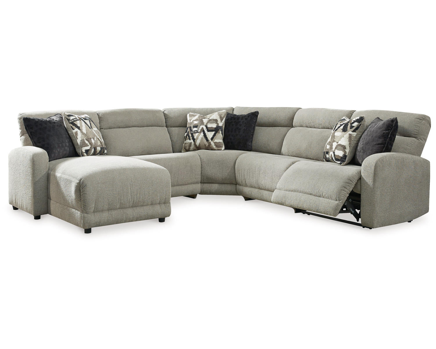 Colleyville 5-Piece Power Reclining Sectional with Chaise