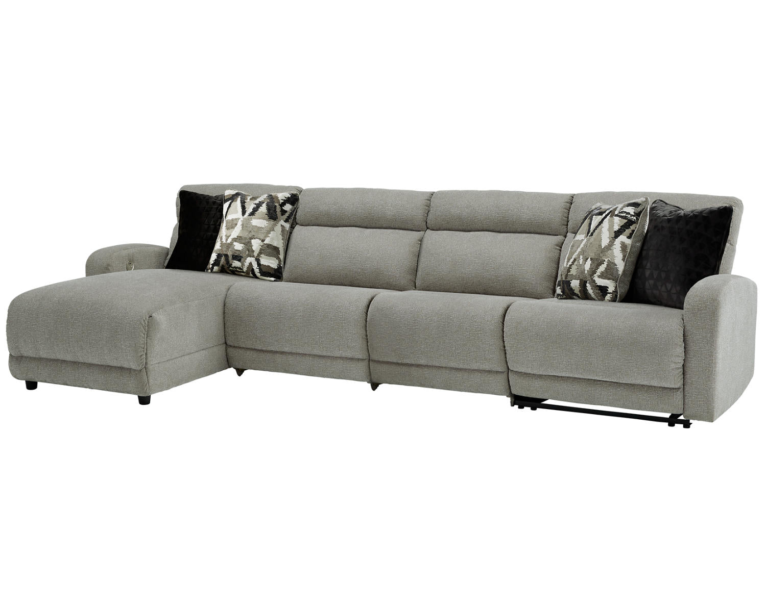 Colleyville 4-Piece Power Reclining Sectional with Chaise