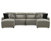 Colleyville 4-Piece Power Reclining Sectional with Chaise