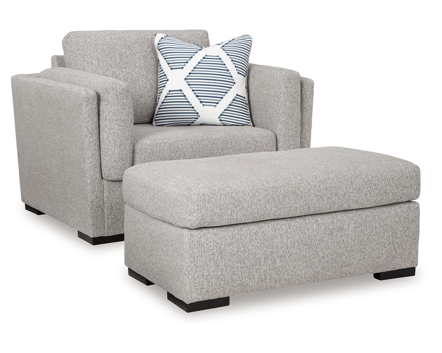 Evansley Oversized Chair and Ottoman