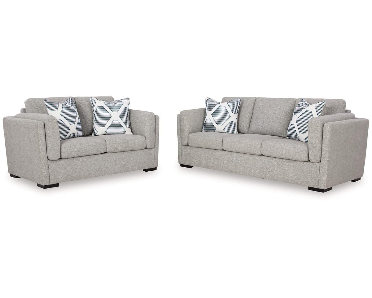 Evansley Sofa and Loveseat