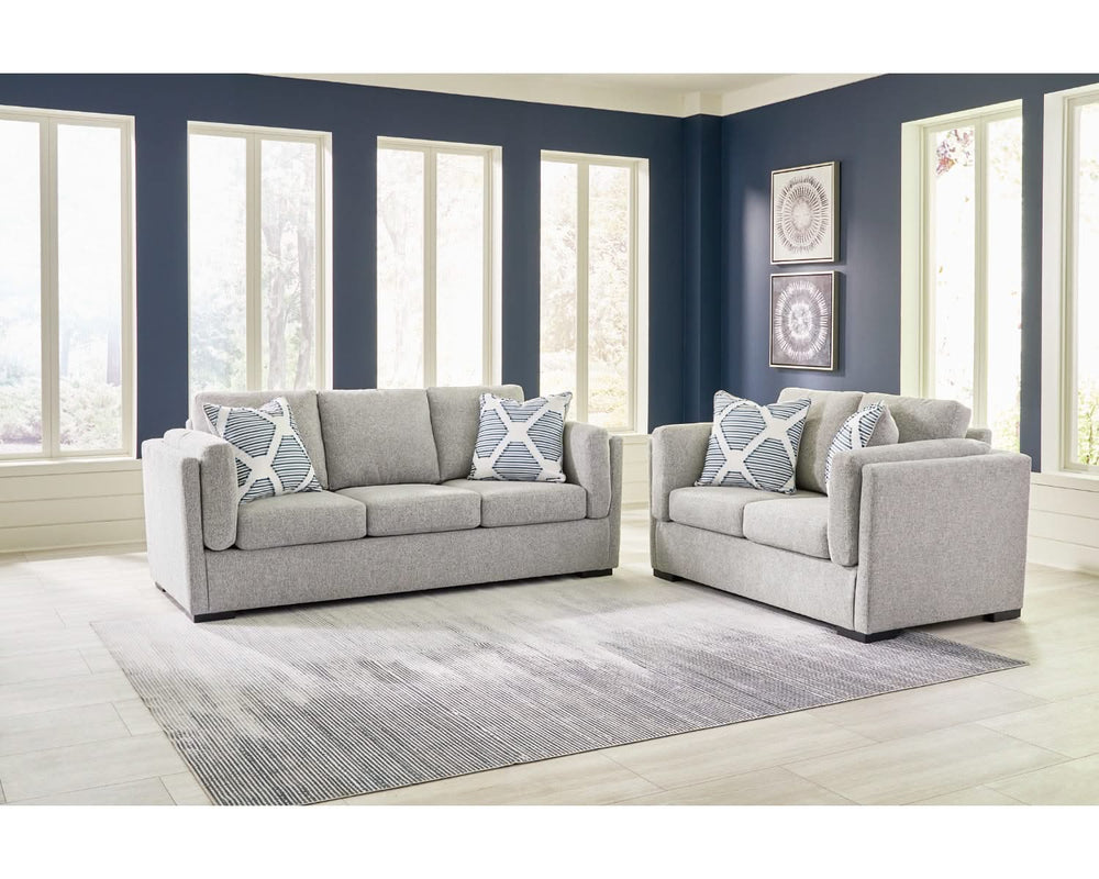 Evansley Sofa and Loveseat