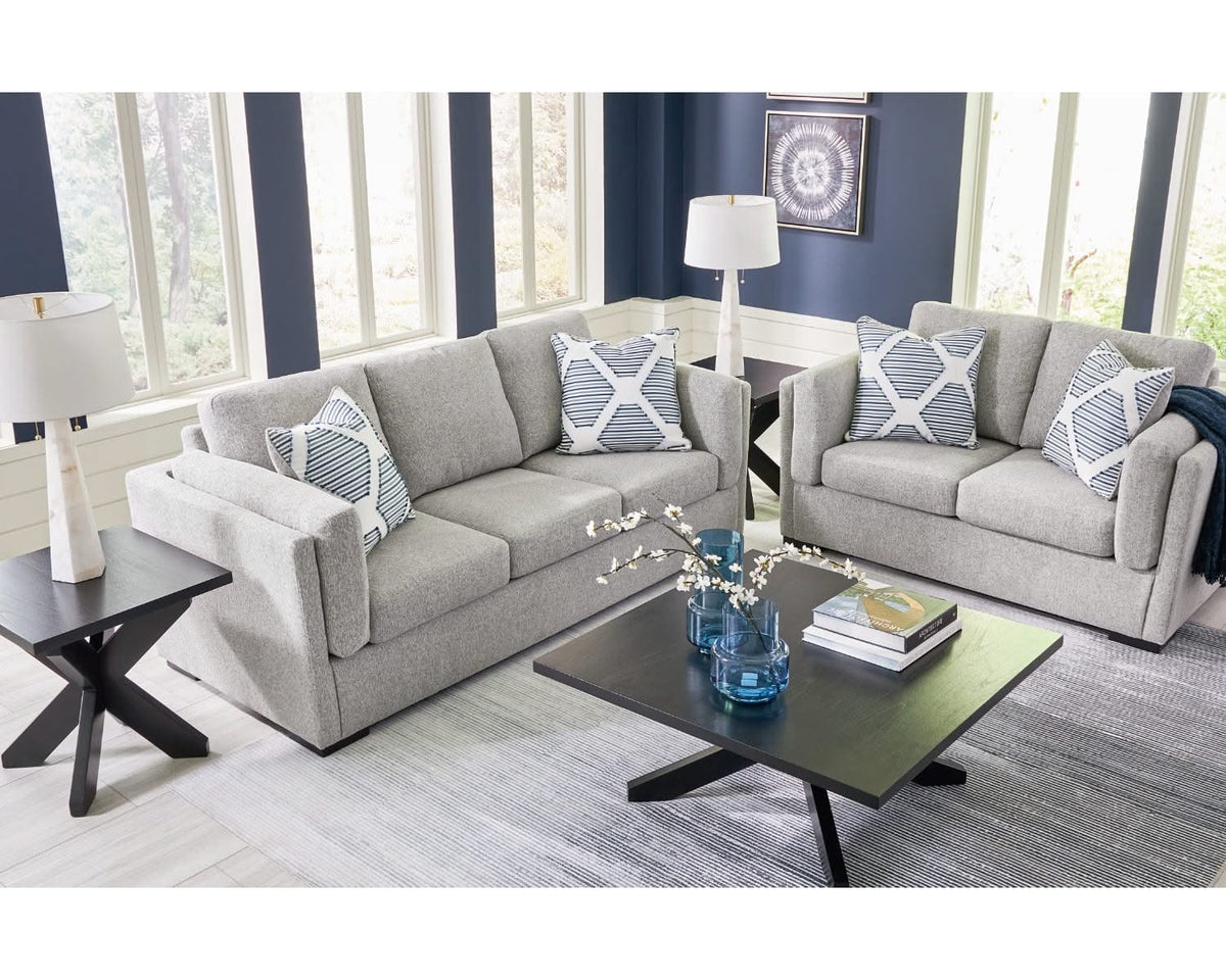 Evansley Sofa and Loveseat