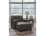 Sofá, loveseat, sillón extragrande y otomana Belziani