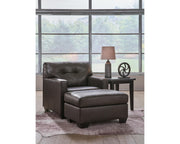 Belziani Oversized Chair and Ottoman