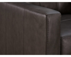 Sofá, loveseat, sillón extragrande y otomana Belziani