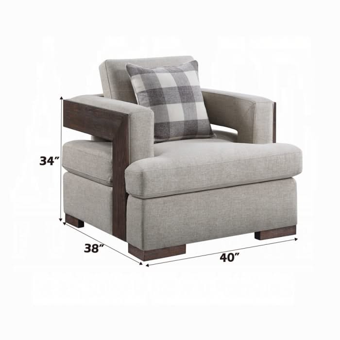 Silla Niamey con almohada