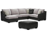 Bilgray 3-Piece Sectional with Ottoman