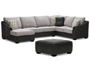 Bilgray 3-Piece Sectional with Ottoman