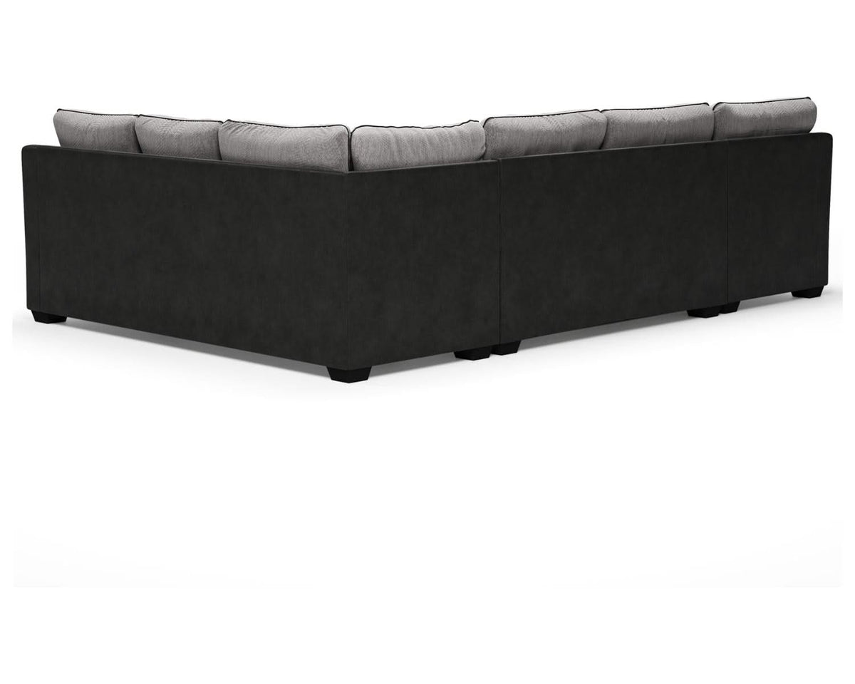 Bilgray 3-Piece Sectional with Ottoman