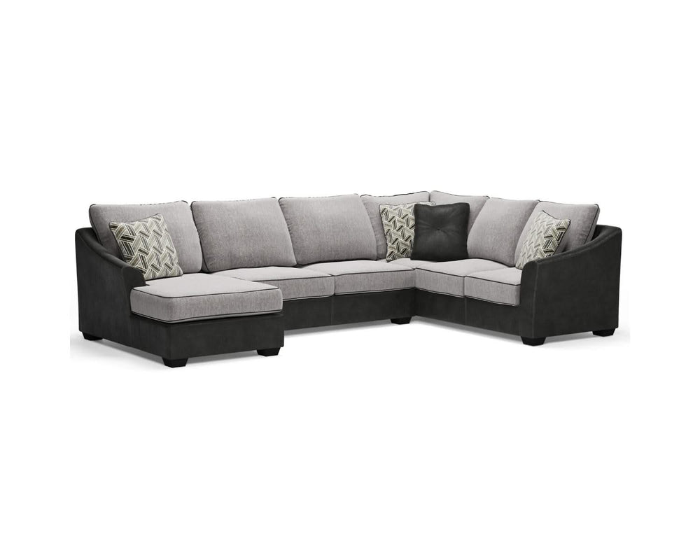 Bilgray 3-Piece Sectional with Ottoman