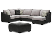 Bilgray 3-Piece Sectional with Ottoman