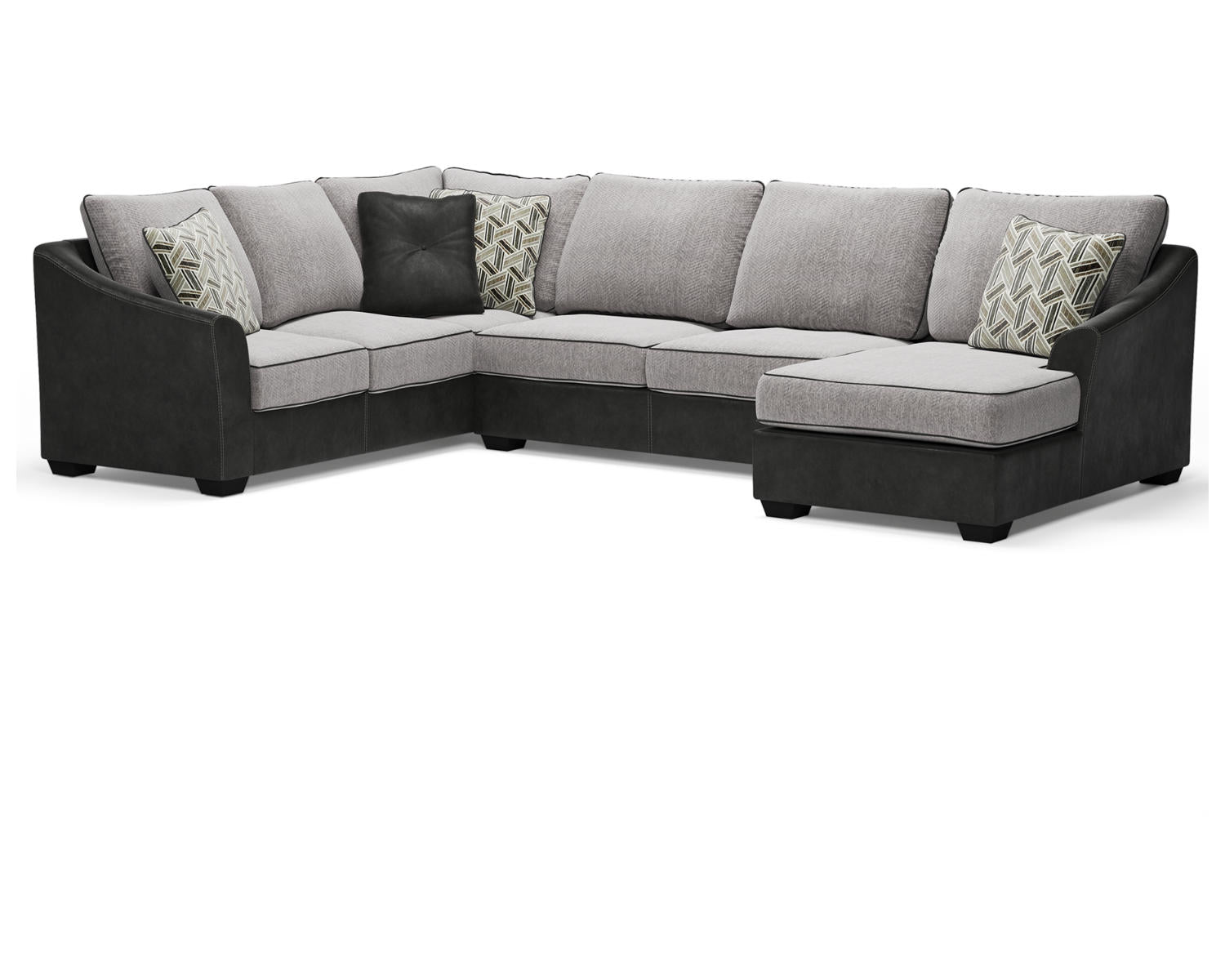 Bilgray 3-Piece Sectional with Ottoman