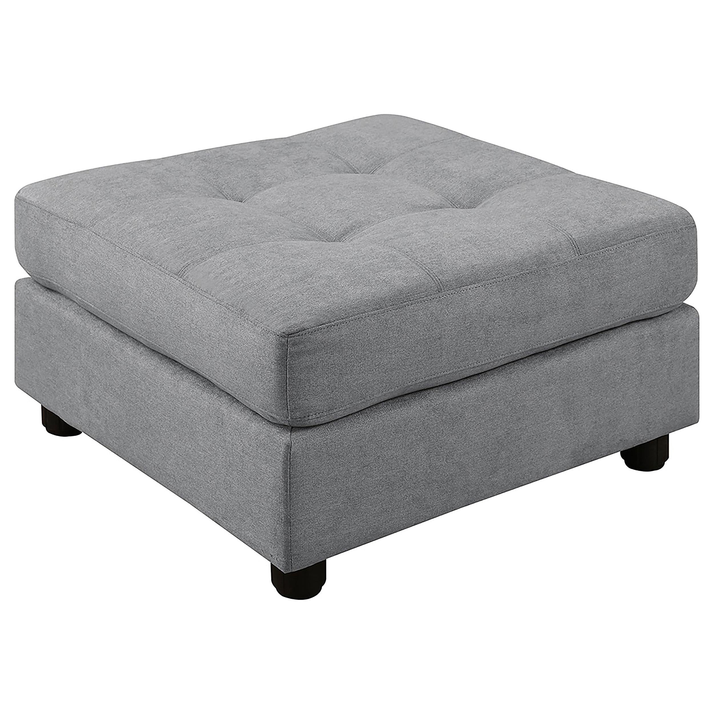 Claude 7-piece Upholstered Modular Sectional Sofa Dove