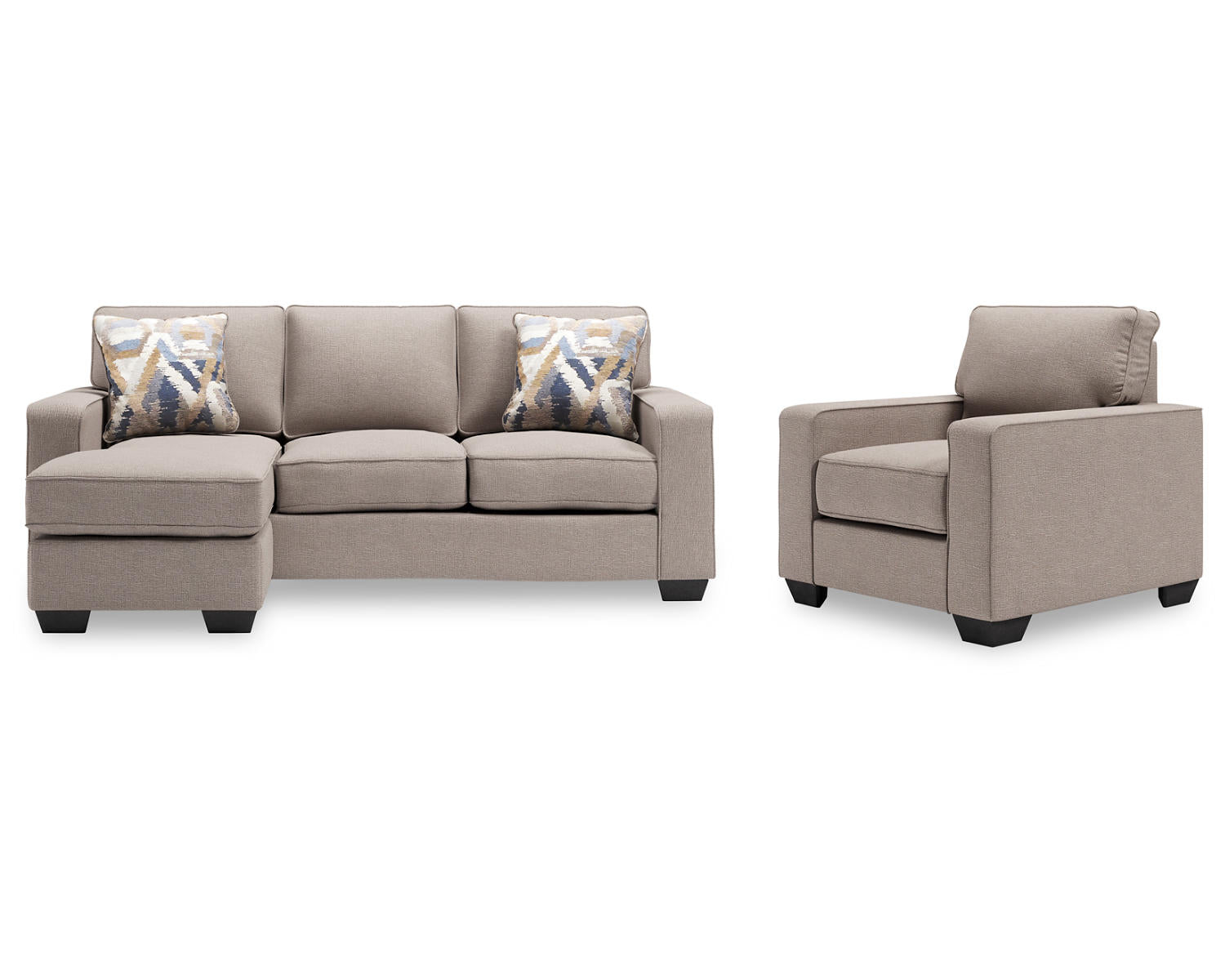 Greaves Sofa Chaise and Chair