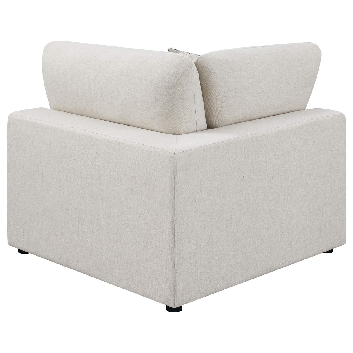 Sofá modular seccional tapizado Serene de 5 piezas en beige