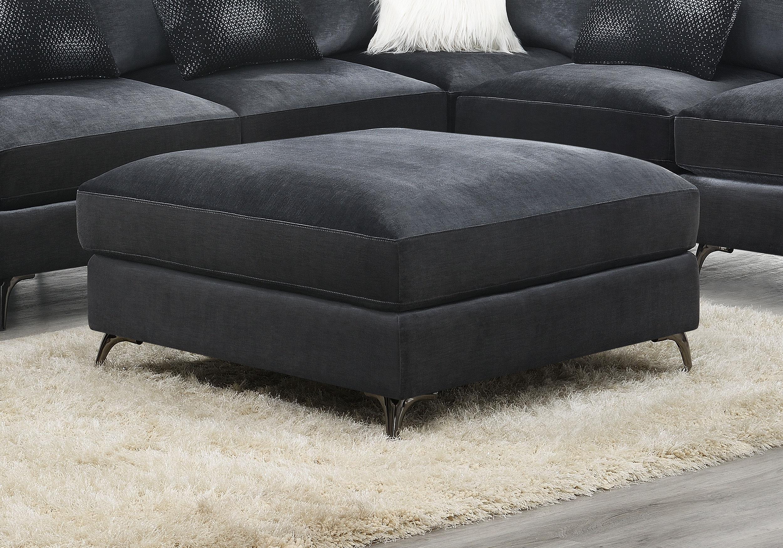 Schwartzman Modular Ottoman Charcoal