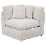 Hobson 5-piece Upholstered Modular Sectional Sofa Ivory