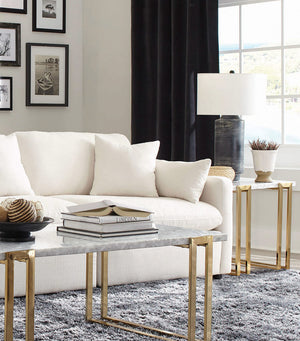 Hobson Upholstered RAF Chair Ivory