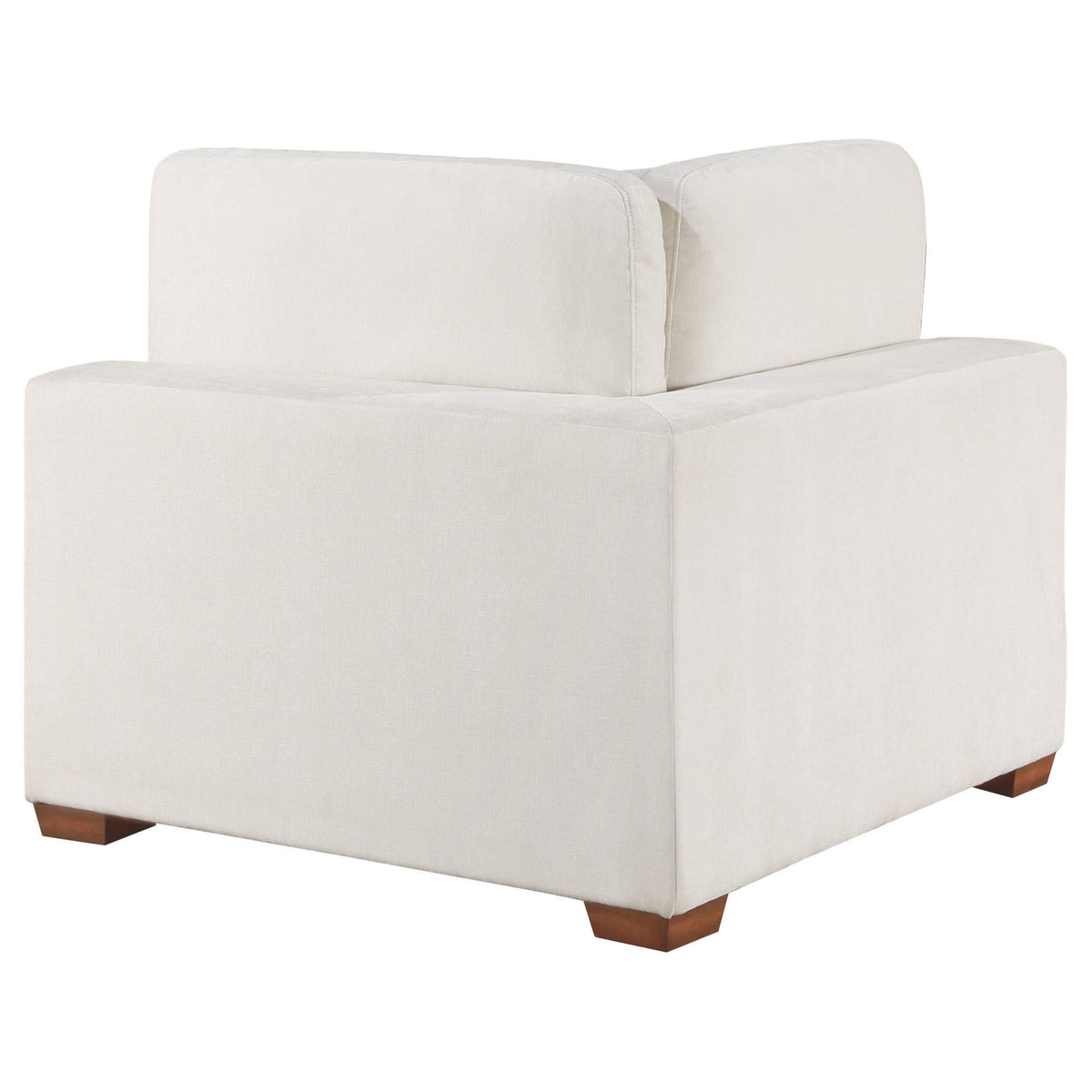 Sofá modular seccional tapizado Lakeview de 5 piezas color marfil