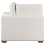 Sofá modular seccional tapizado Lakeview de 5 piezas color marfil