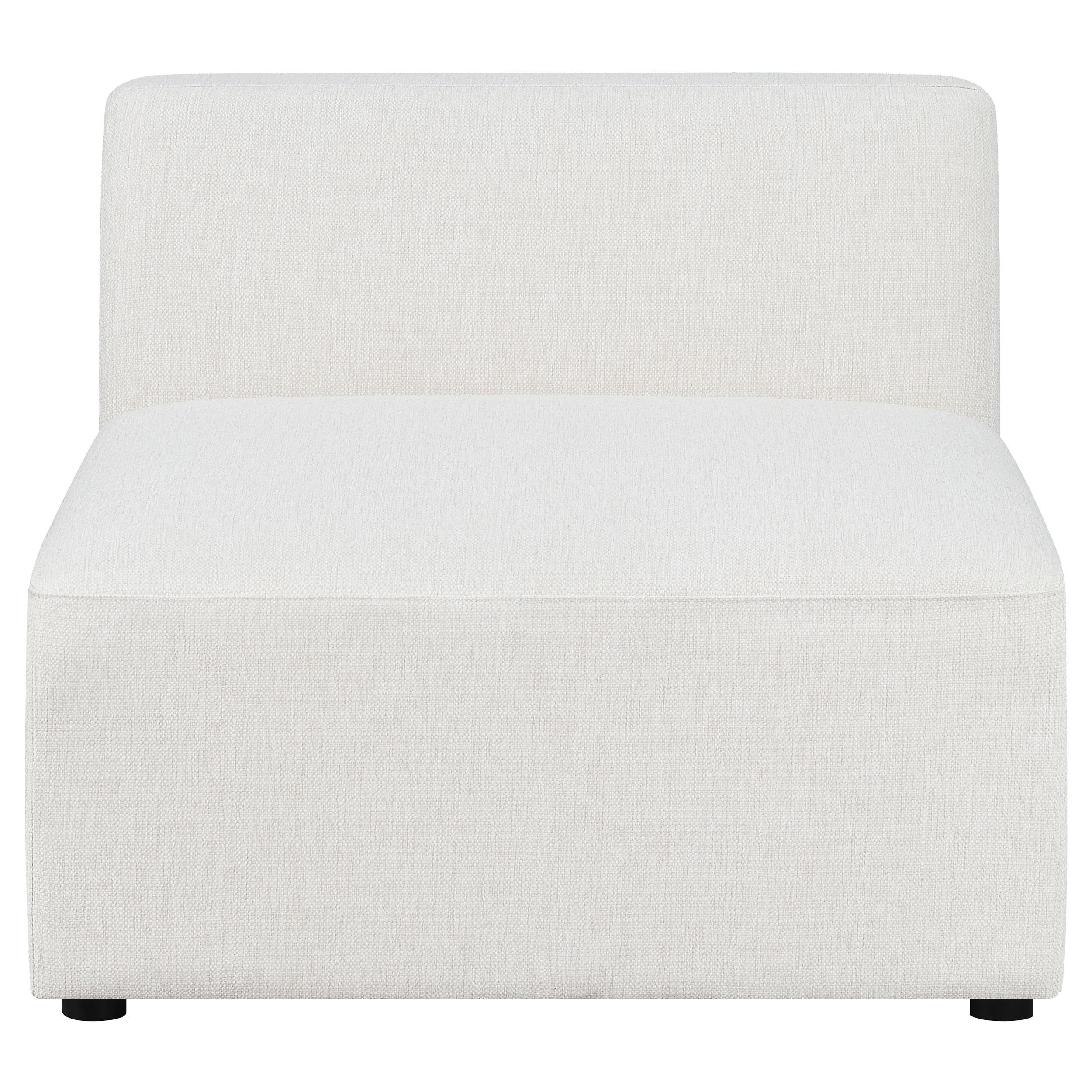 Freddie 6-piece Upholstered Modular Sectional Sofa Pearl