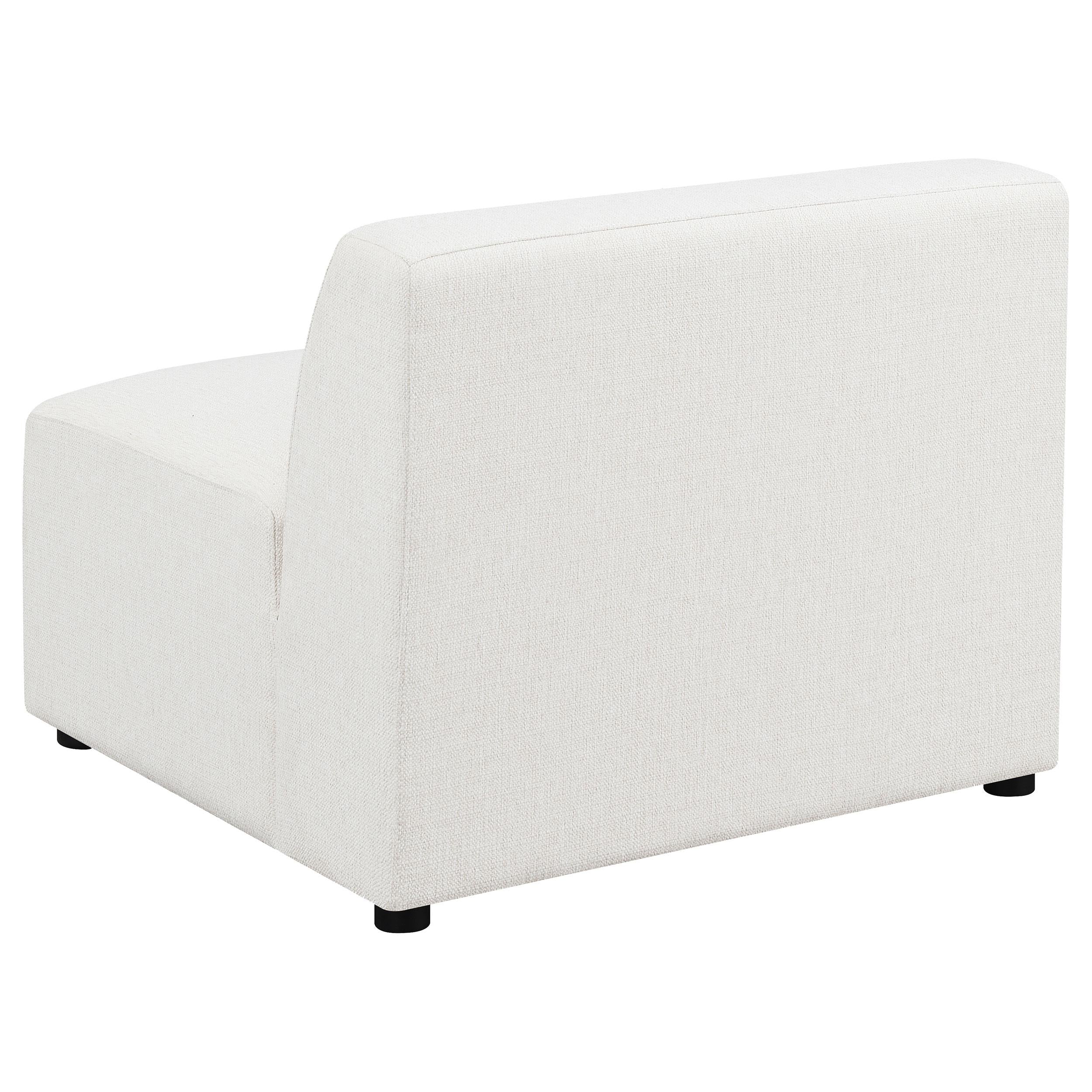 Freddie 6-piece Upholstered Modular Sectional Sofa Pearl