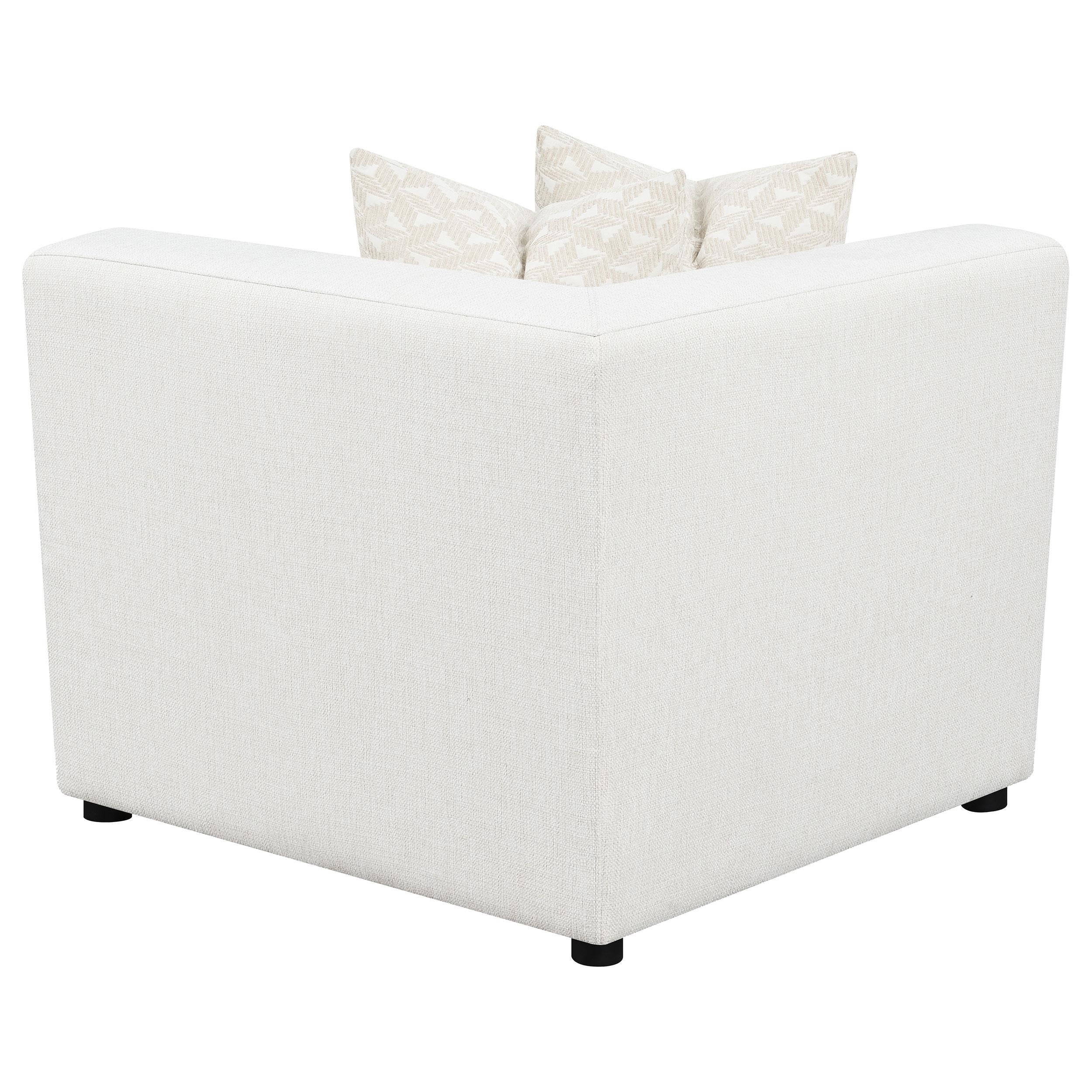 Freddie 6-piece Upholstered Modular Sectional Sofa Pearl