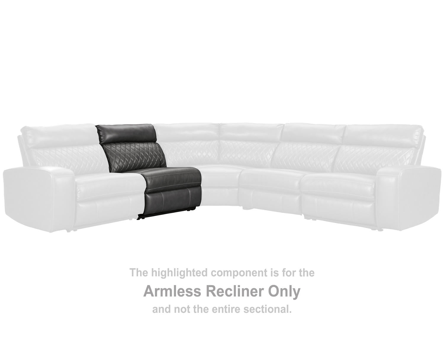 Samperstone Armless Recliner