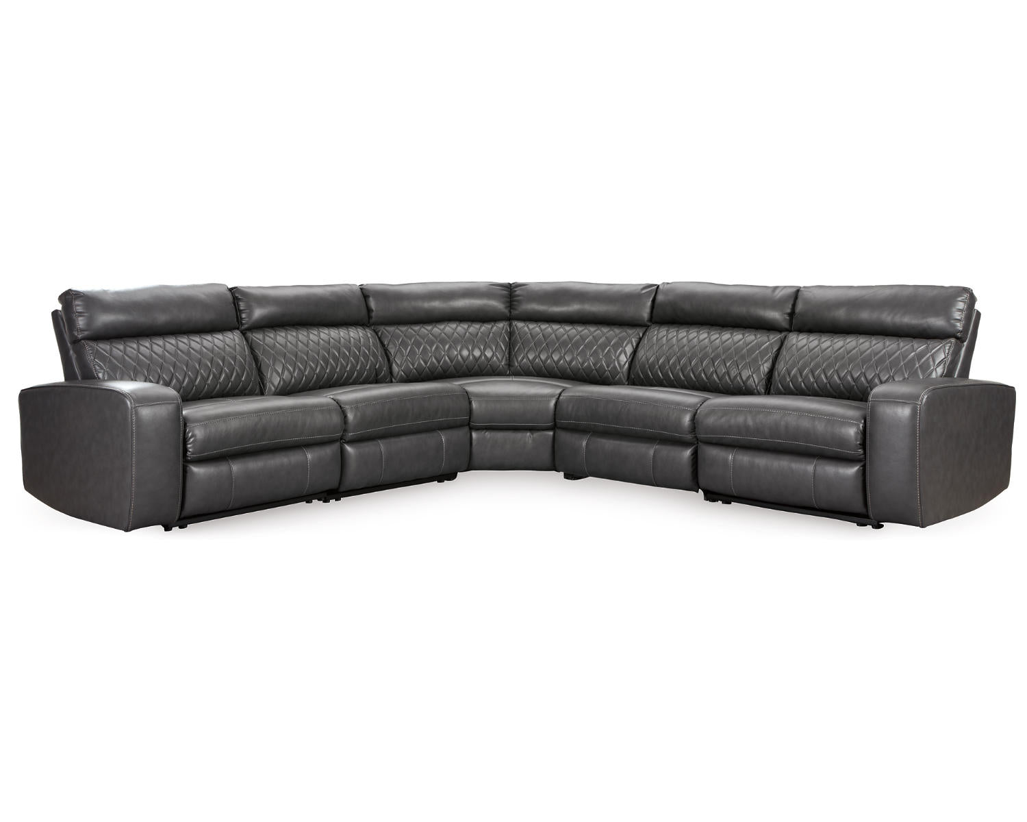 Samperstone 5-Piece Power Reclining Sectional