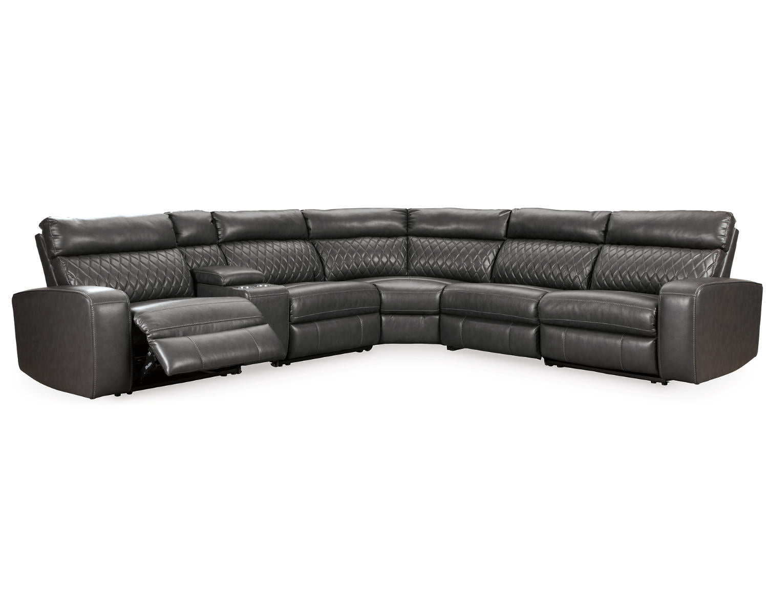 Samperstone 6-Piece Power Reclining Sectional