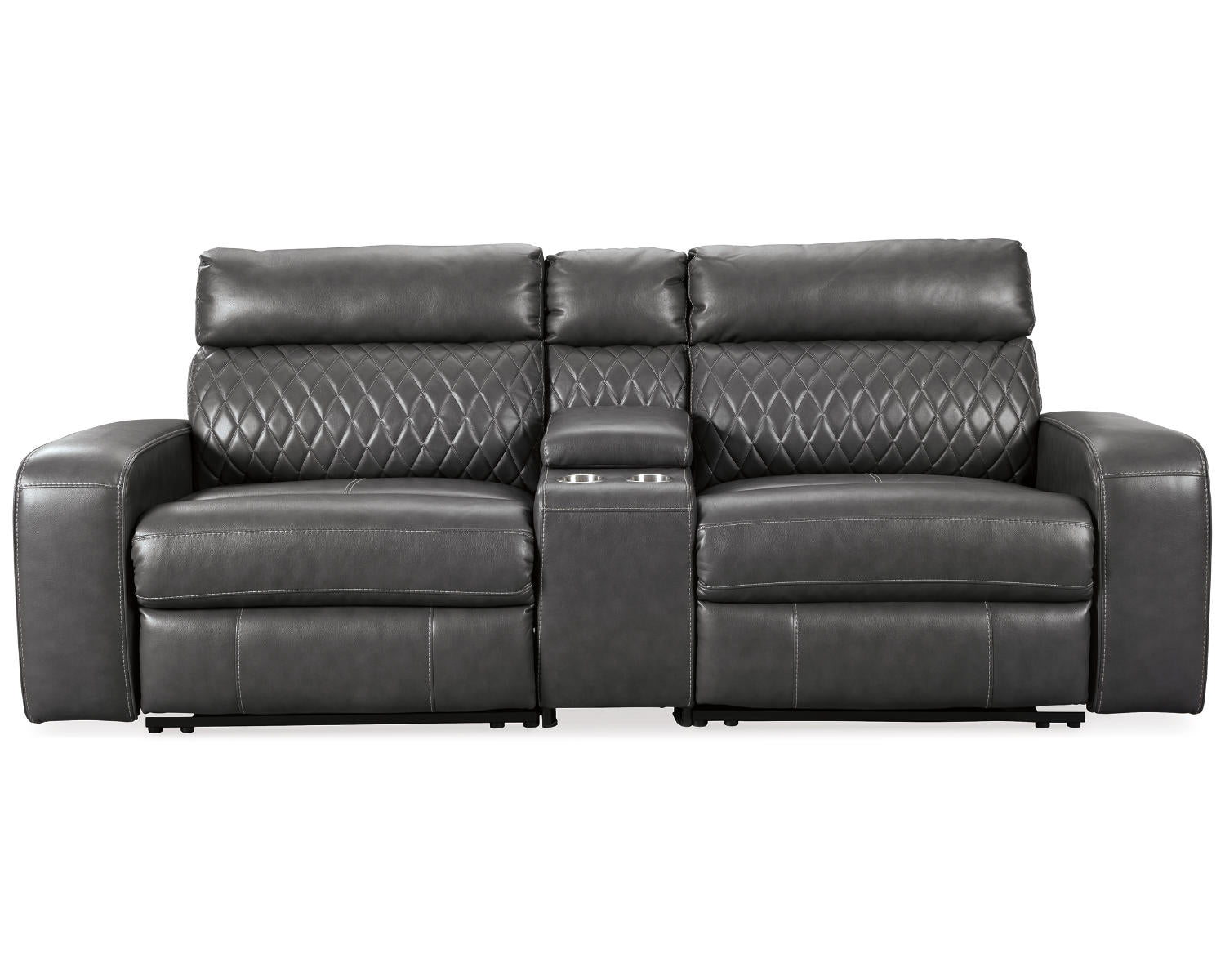 Samperstone 3-Piece Power Reclining Sectional Loveseat