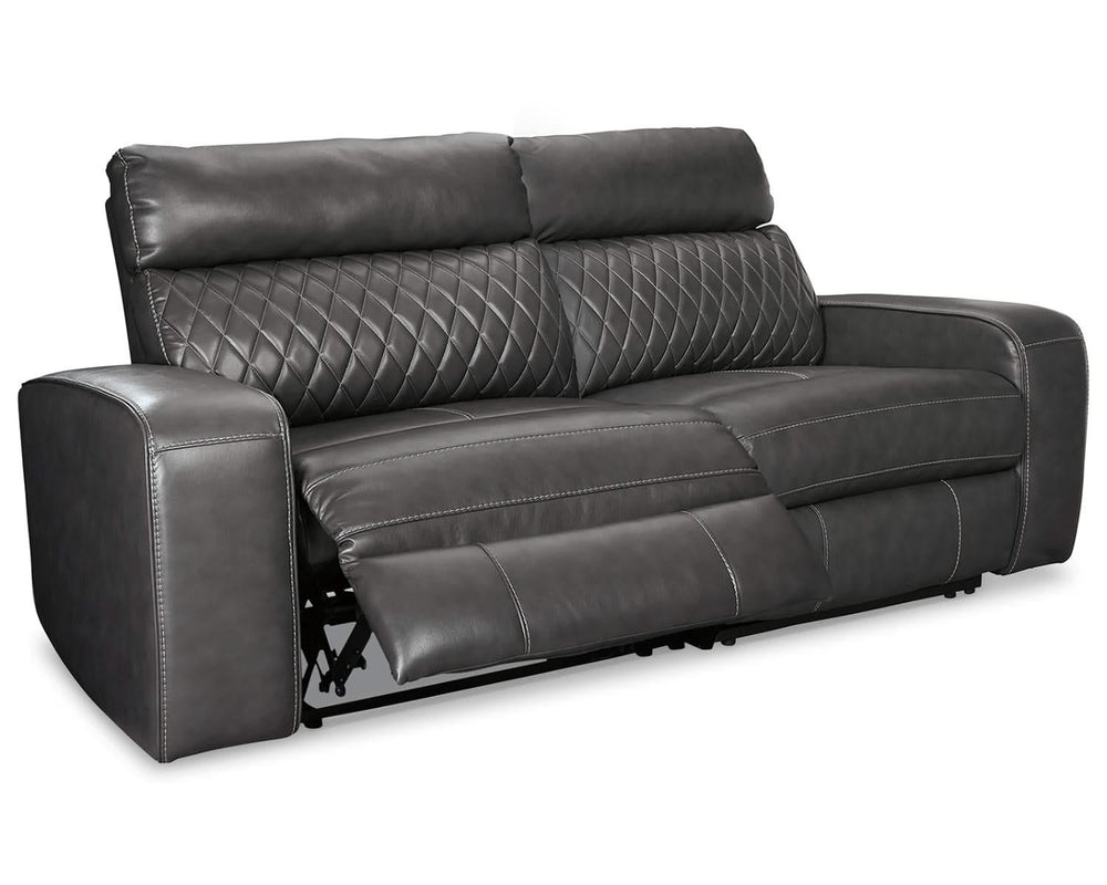 Samperstone 2-Piece Power Reclining Sectional Loveseat
