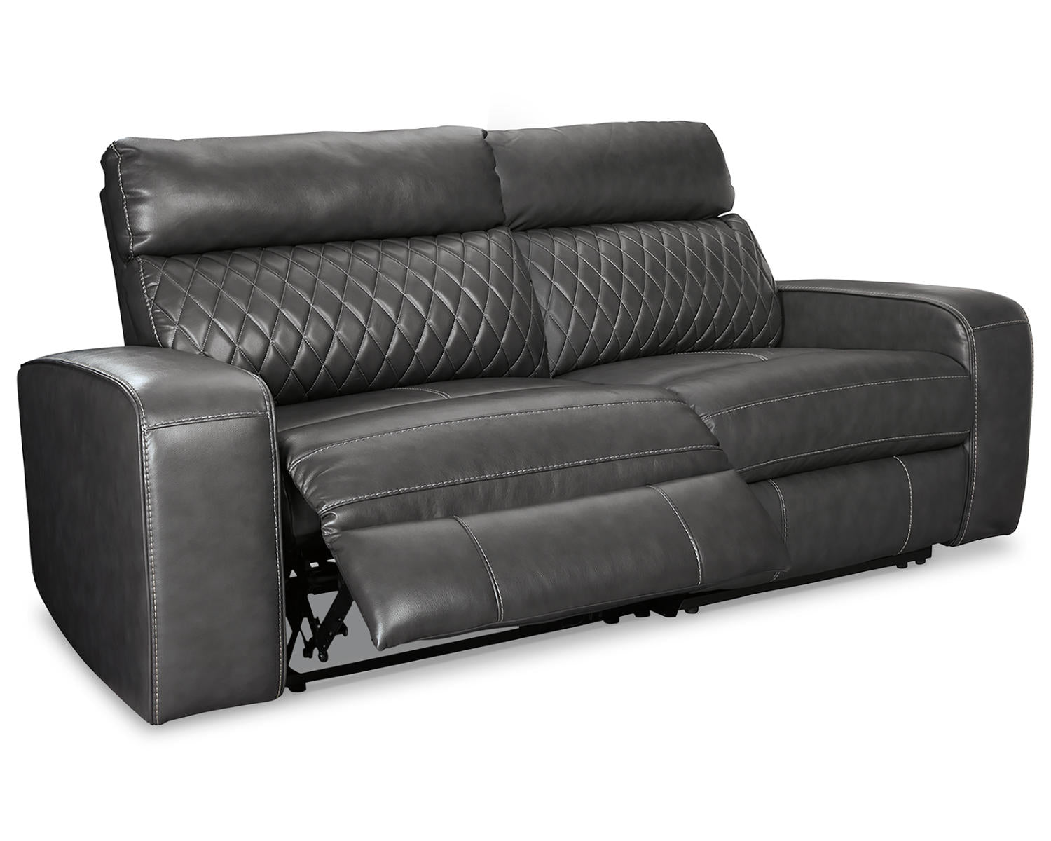 Samperstone 2-Piece Power Reclining Sectional Loveseat