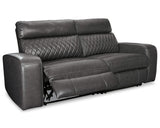 Samperstone 2-Piece Power Reclining Sectional Loveseat