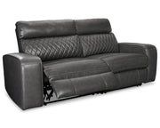 Samperstone 2-Piece Power Reclining Sectional Loveseat