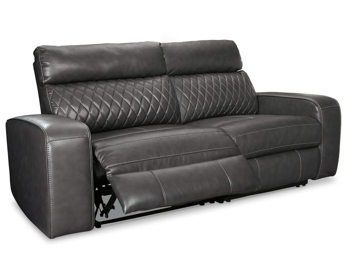 Samperstone 2-Piece Power Reclining Sectional Loveseat