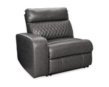 Sillón reclinable eléctrico Samperstone con brazo izquierdo