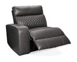 Sillón reclinable eléctrico Samperstone con brazo izquierdo