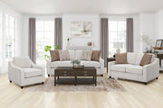 Christine 3-piece Upholstered Sloped Arm Sofa Set Beige