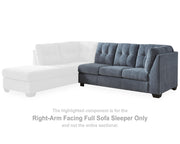 Marleton Right-Arm Facing Full Sofa Sleeper